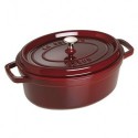 Oval Cocotte 29 cm Granata in Cast Iron