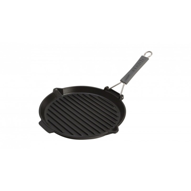 Grillpfanne 27 x 27 cm Schwarz