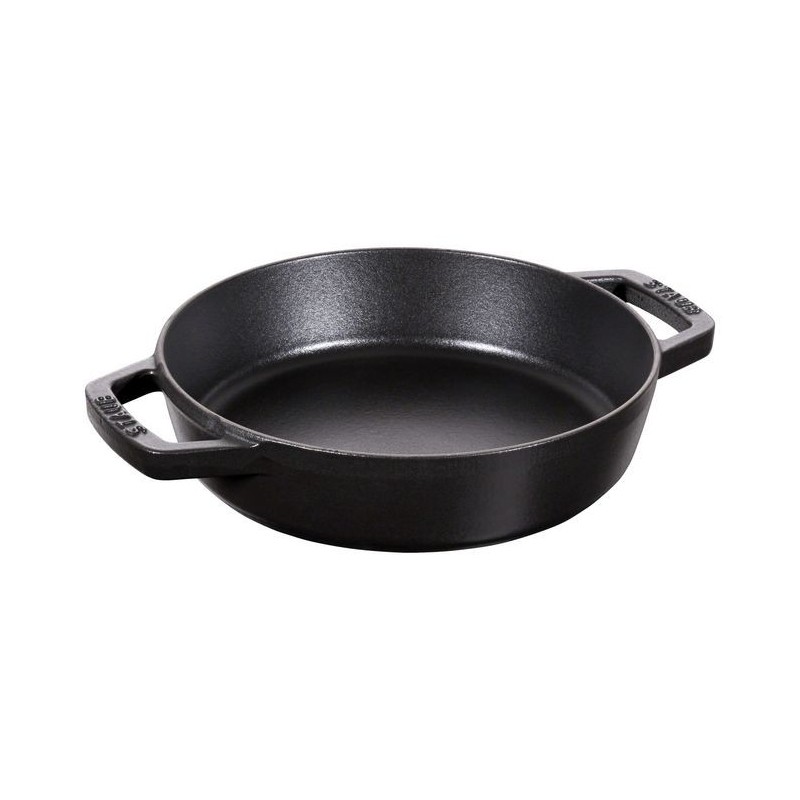 Paella-Pfanne Grill 34 cm Schwarz