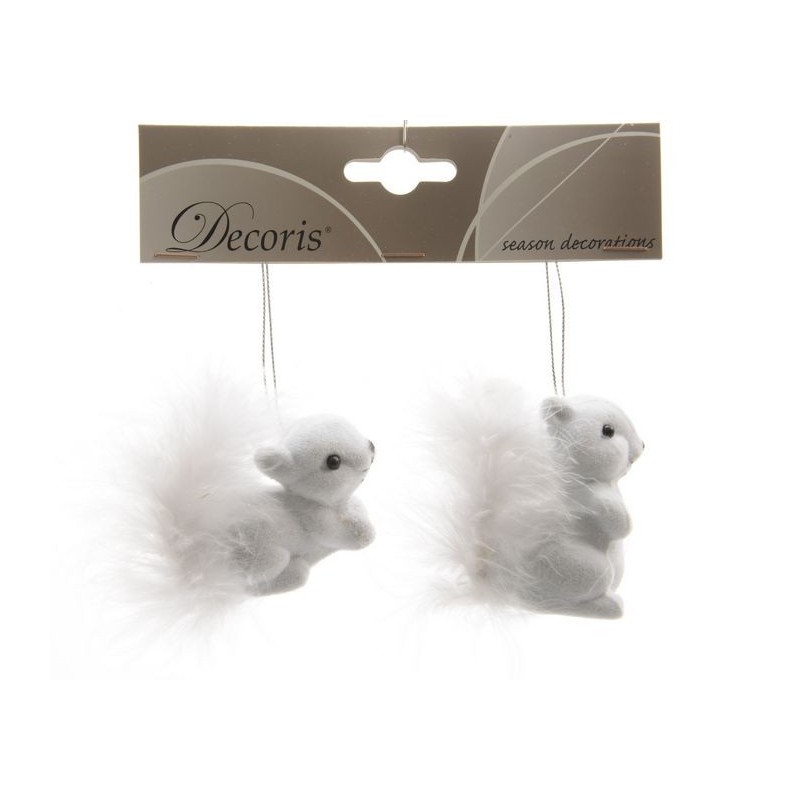 Squirrels to hang. Set of 2