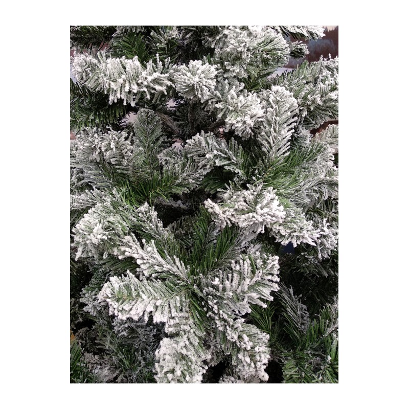 Snowy Imperial Pine Christmas tree h210Ø137cm PVC