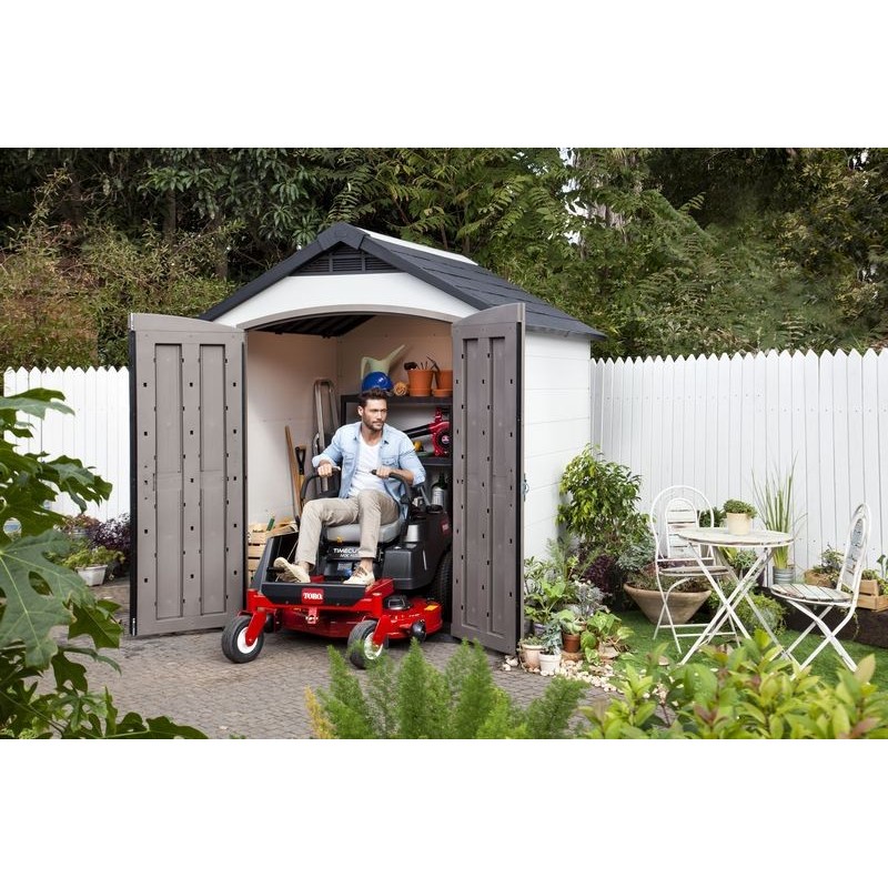 Keter Garden Shed in MONTFORT 759 Resin