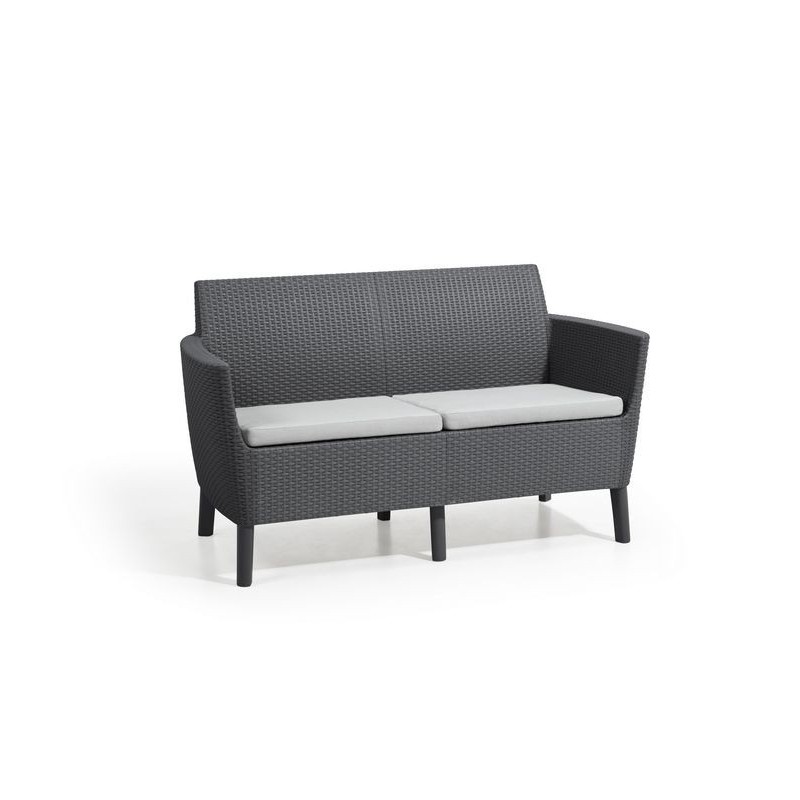 Keter Lounge Set 2 Seater SALEMO Graphite