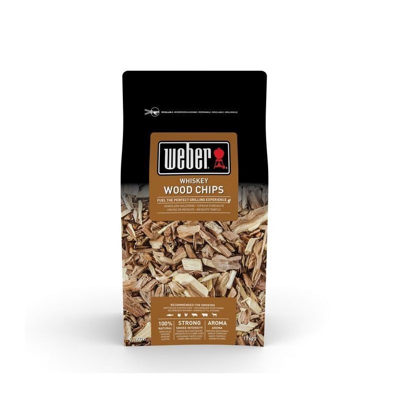 Weber Whiskey Wood Chips Ref. 17627