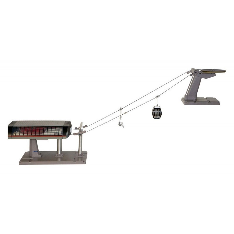 Ski Lift Basic + Chairlift + Cabin Black/Grey