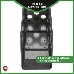 TRAP ELETTRICA RATTI 4X1PZ