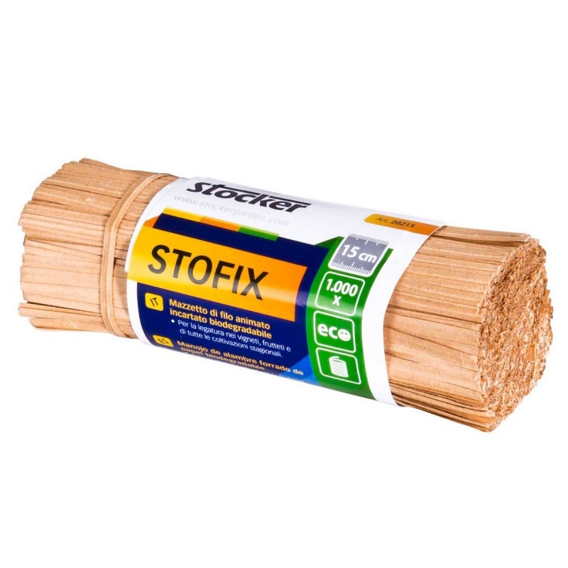 Stocker Wrapped Stofix cored wire flat 10 cm - 1000 pcs