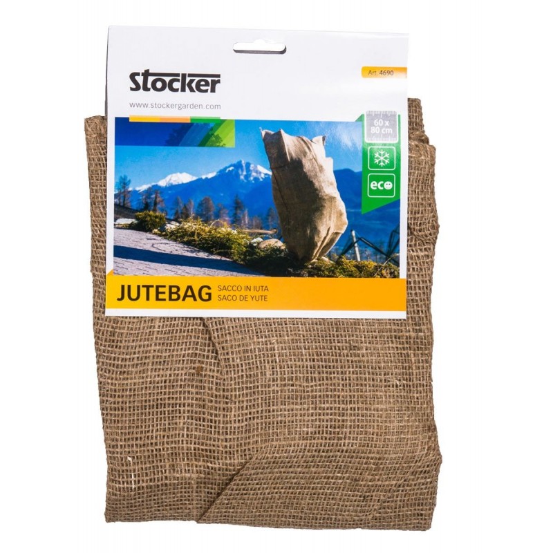 Stocker Naturfarbene Jutetasche 100 x 160 cm