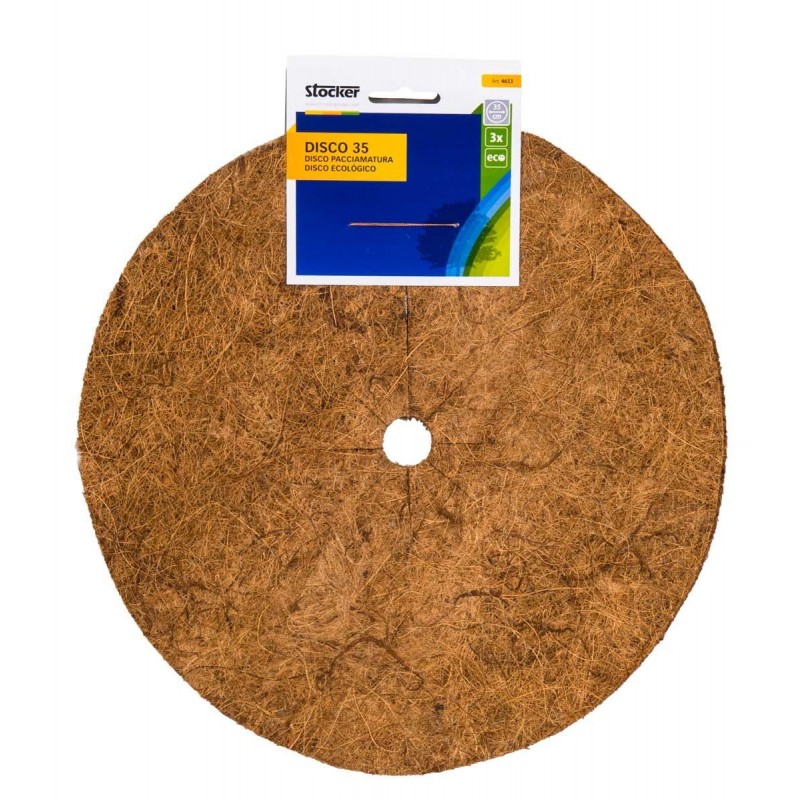 Stocker Coconut fiber mulching disc Ø35 cm 3 pcs