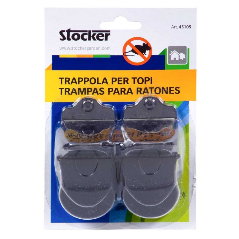 Stocker Mausefalle 9,7 x 4,5 x 4,5 cm