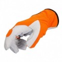 Stocker Cut resistant leather gloves, mis. 9/M