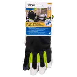 Stocker Cut resistant touch winter gloves, mis. 8/S