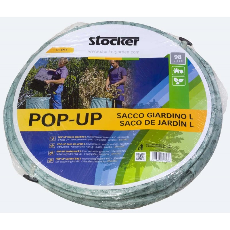 Stocker POP UP Gartentasche L Ø47 x 57 cm Innen PVC