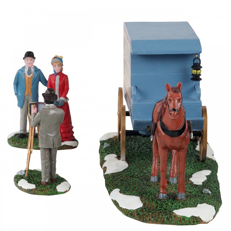 Traveling Photographer Wagon Set Of 3 Ref. 13561