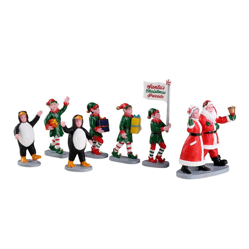 Santa'S Elf Parade Set Of 7 Art.-Nr. 23592