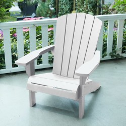 Keter ROCKING ADIRONDACK White Convertible Chair