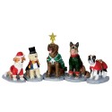 Costumed Canines Set of 5 Ref. 32126