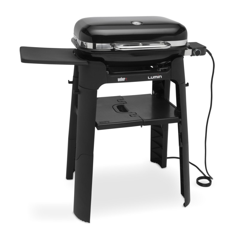 Weber Elektrogrill Lumin Black mit Ständer Art.-Nr. 92010853