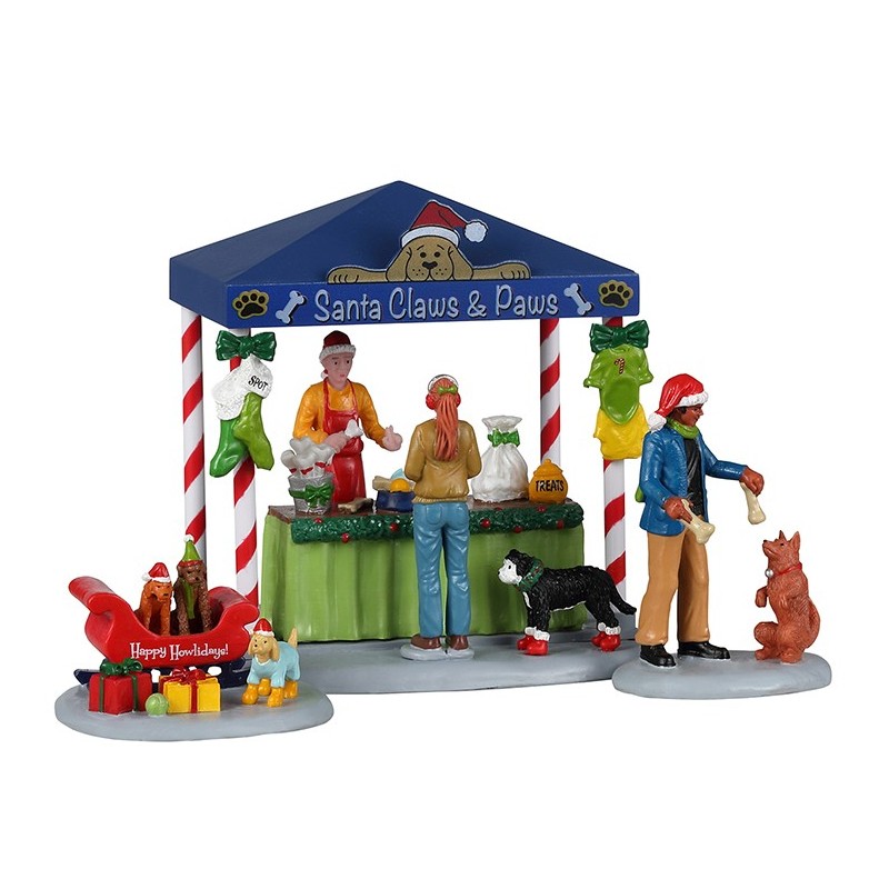 Santa Claws & Paws Set Of 3 Art.-Nr. 23606