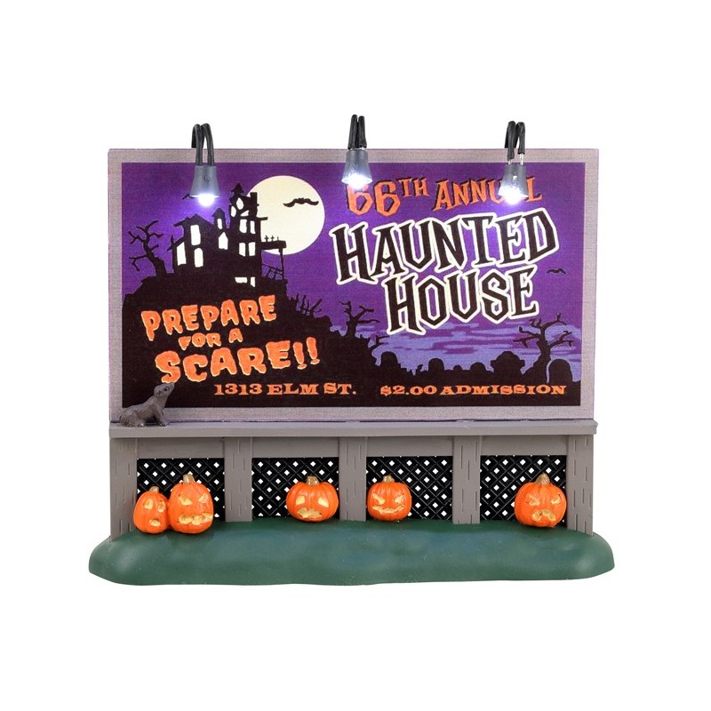 Haunted House Billboard Ref. 34075