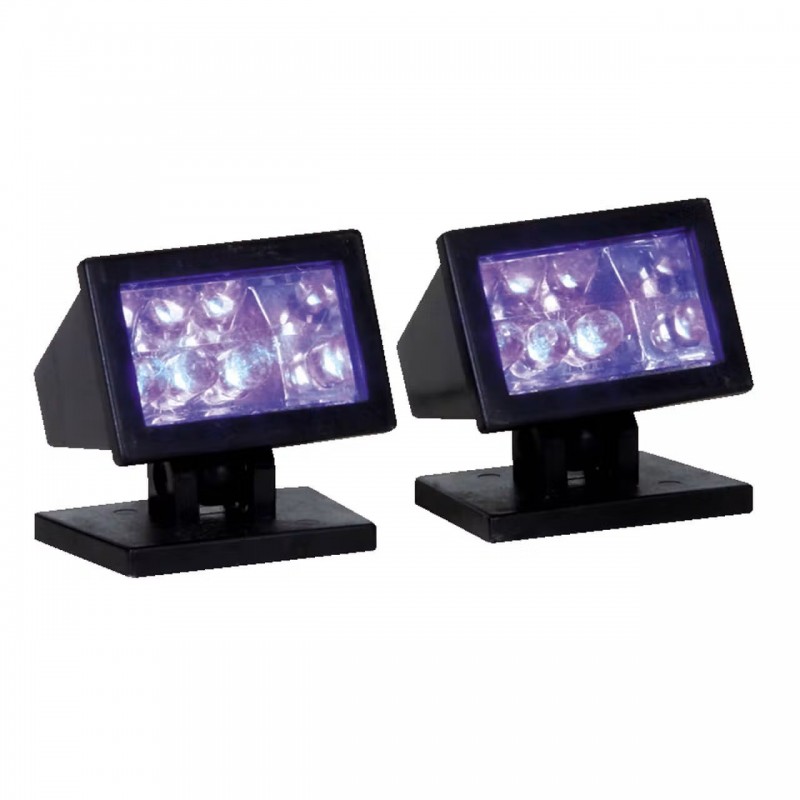 Halloween Purple Light Set Of 2 Cod. 34974