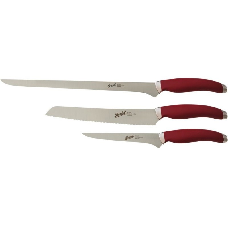 Berkel Teknica set Ham 3 pcs Red