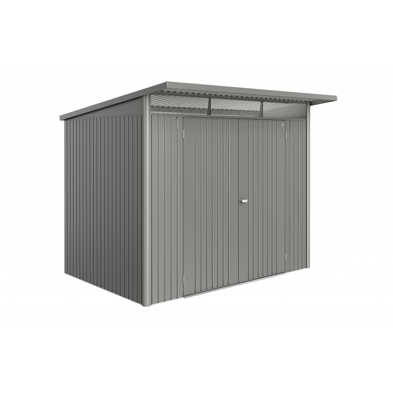 AVANTGARDE A5 ECO Biohort Metal Garden Shed with Double Door