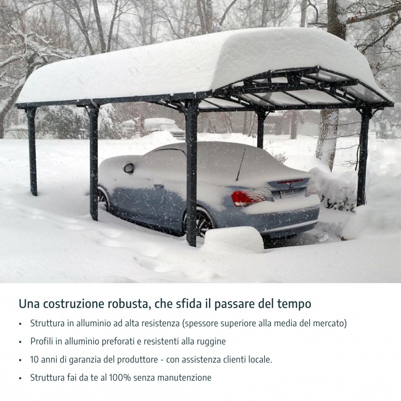 Canopia Alpine Alto Wohnmobil-Carport aus Aluminium 3,6 x 8,6 m