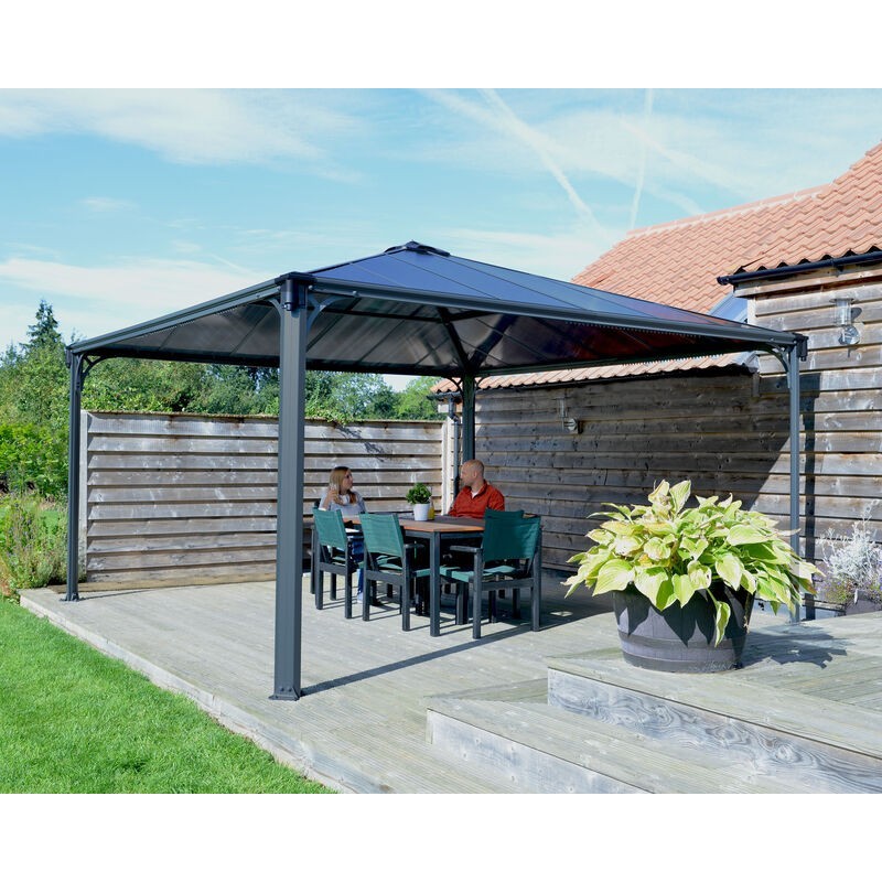 Canopia Palermo Aluminum Gazebo 4.3X4.3 m