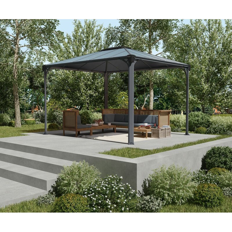 Canopia Martinique Aluminium-Pavillon 3X3,6 m