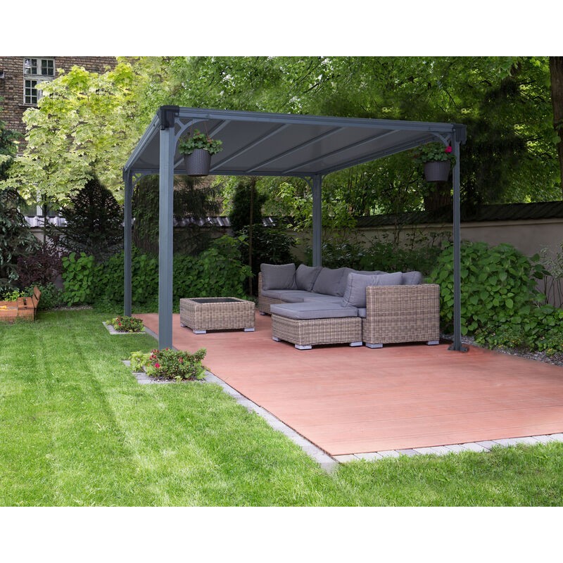 Canopia Milano Aluminium-Pavillon 3X3 m