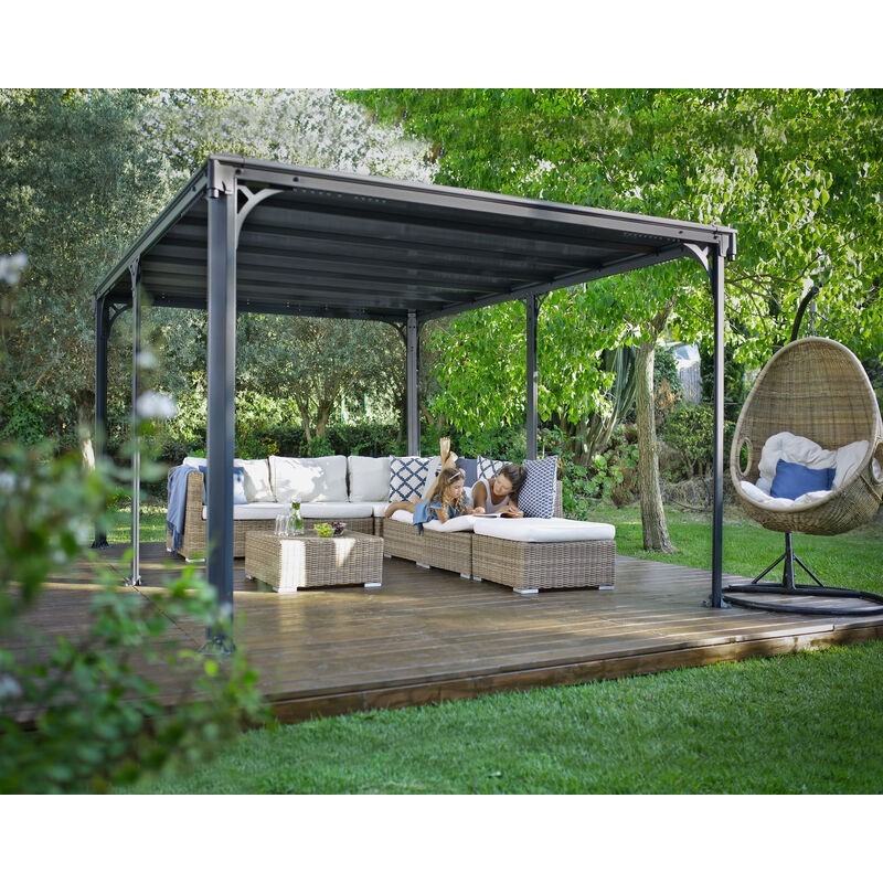 Canopia Milano Aluminium-Pavillon 3X4,3 m