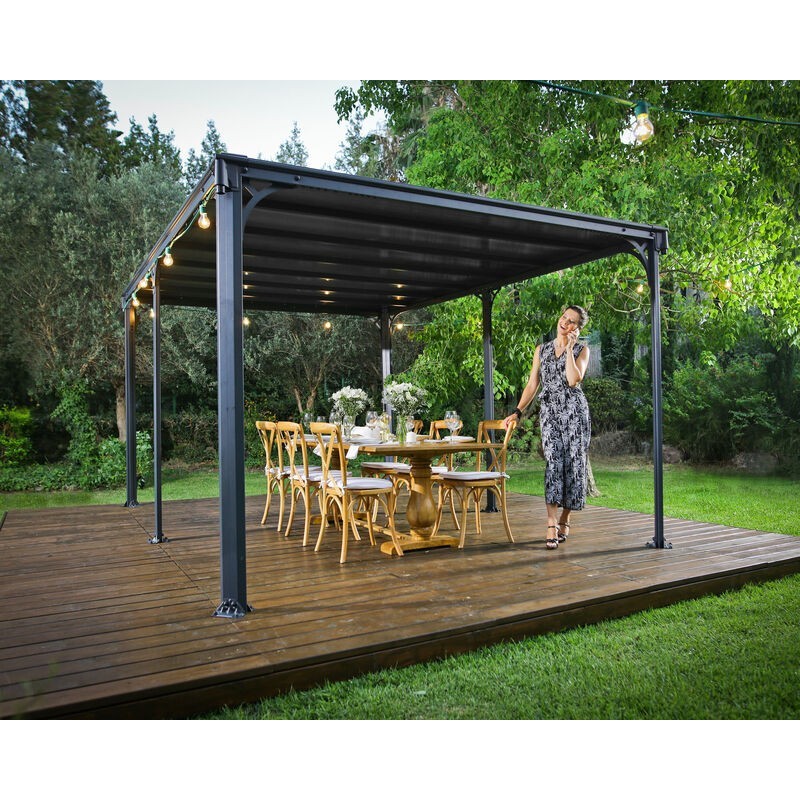 Canopia Milano Aluminium-Pavillon 3X4,3 m