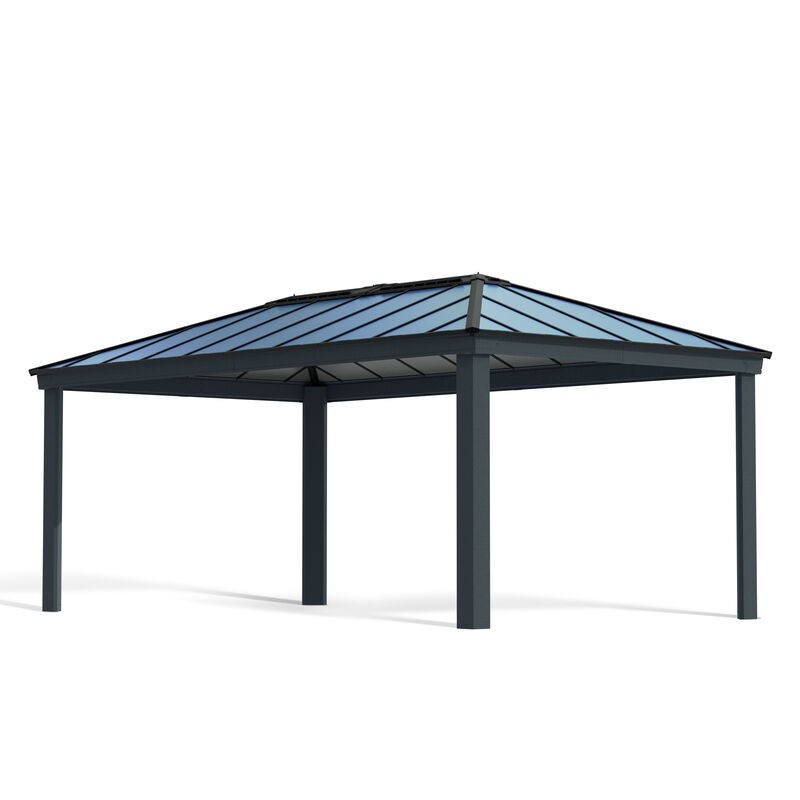 Canopia Dallas Aluminium-Pavillon 3,6 x 6 m