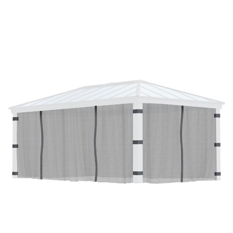 Canopia Moskitonetz für Pavillon Dallas 3,6 x 6 m