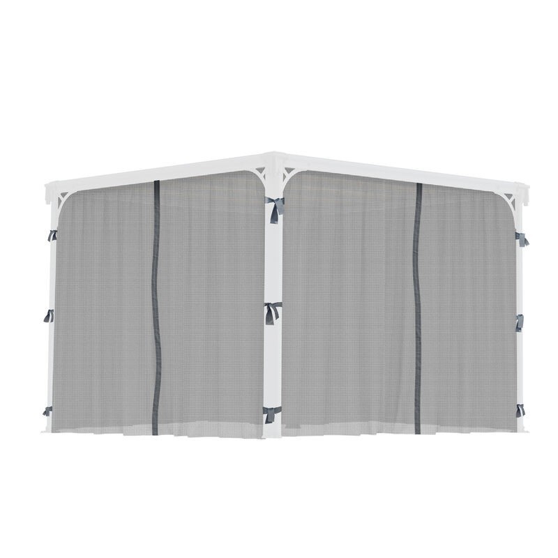 Canopia Moskitonetz für Pavillon Palermo und Mailand 3,7 x 2,2 m