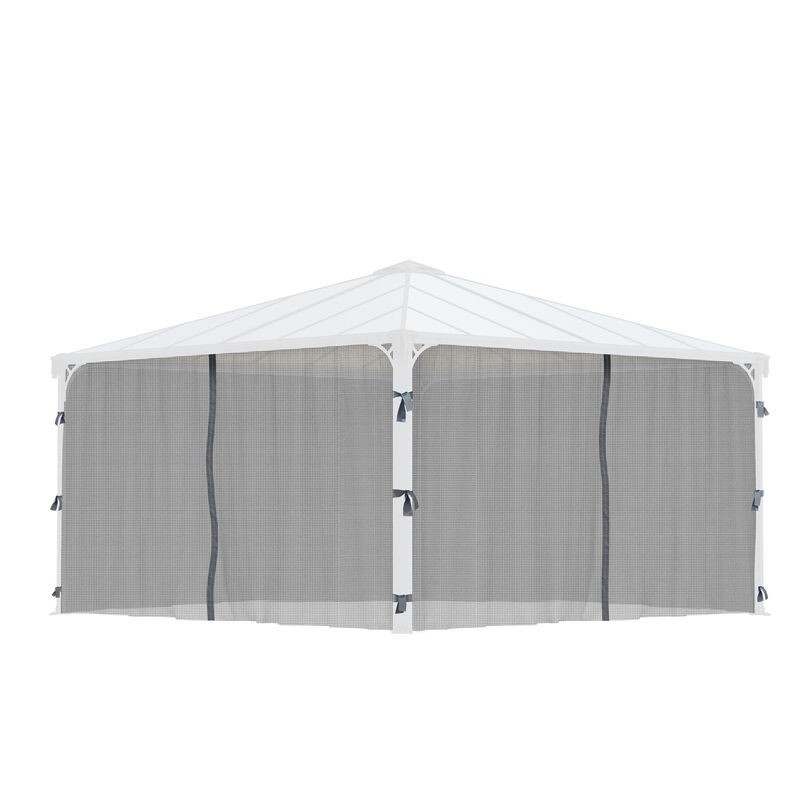 Canopia Moskitonetz für Pavillon Palermo 4,3 x 2 m