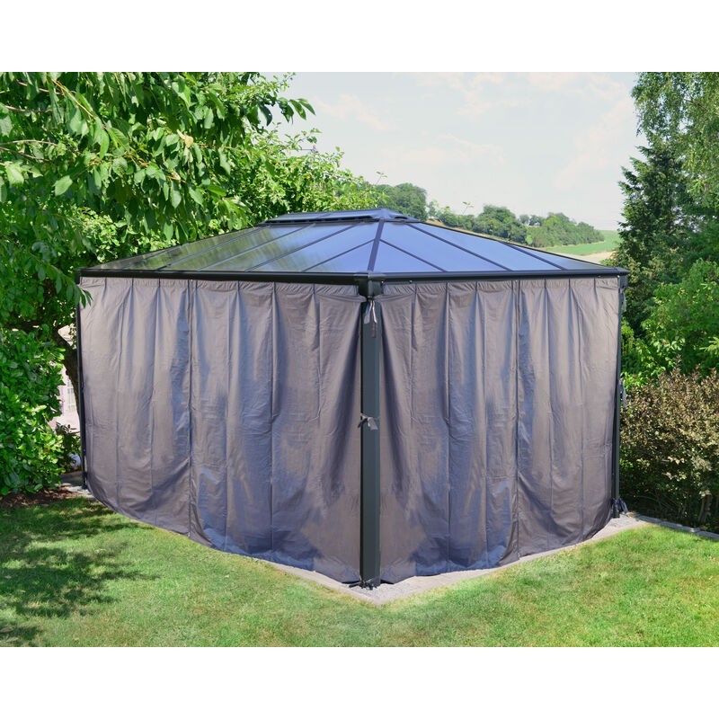 Canopia Set Vorhänge für Pavillon Martinique 4X2,2 m