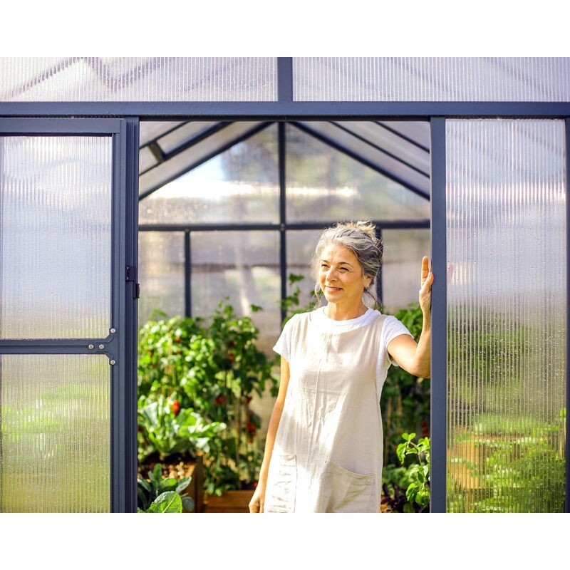 Canopia Glory Garden Greenhouse in Premium Polycarbonate 244X253X268 cm