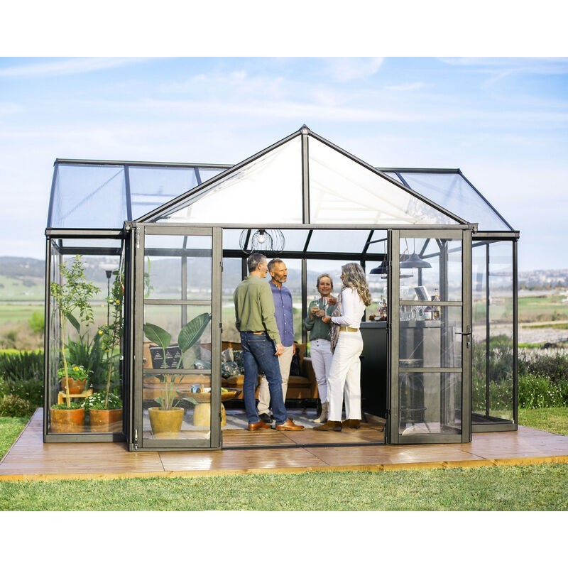 Canopia Triomphe Garden Chalet aus Polycarbonat 305X365X269 cm