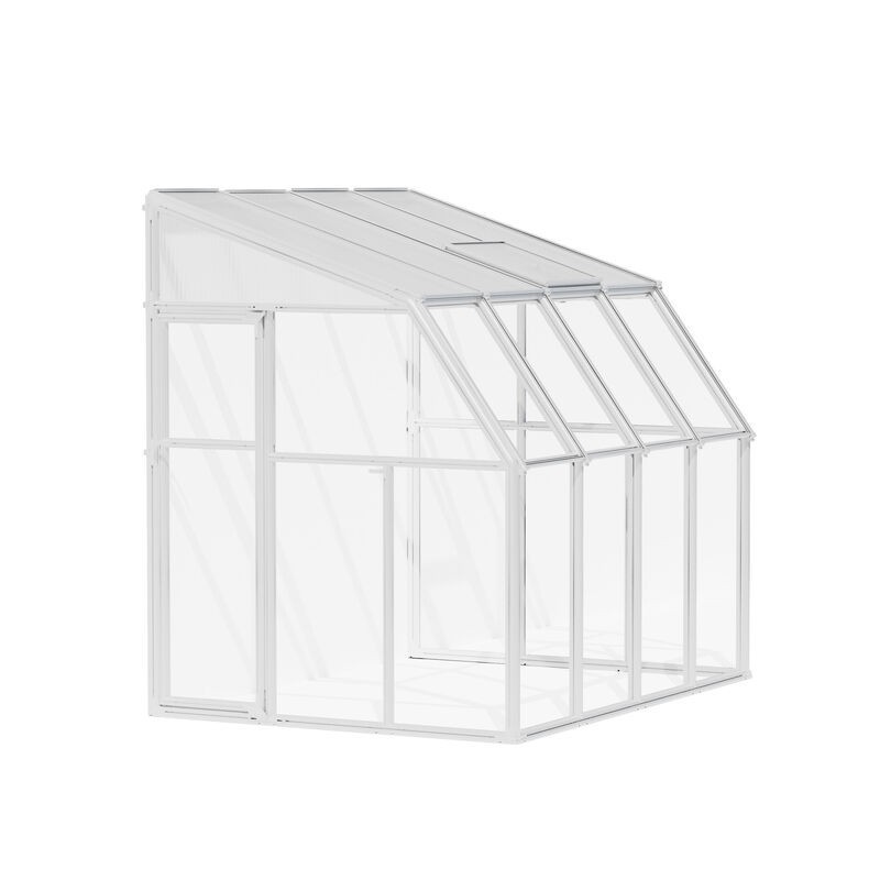 Canopia Sun Room Veranda in Polycarbonate 2X2.6 m White