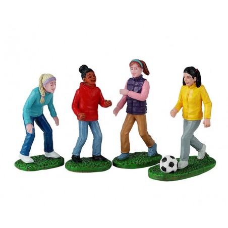 Girls Soccer Game Set Of 4 Art.-Nr. 42314