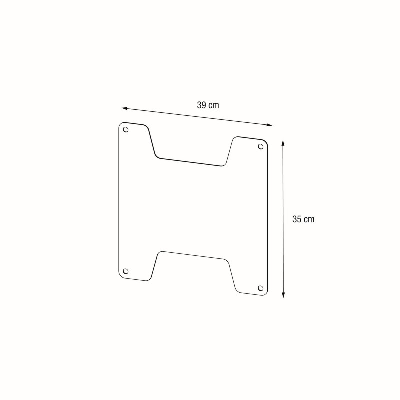 Interner Anschluss für Hestera PLANTER DIVIDER Pflanzgefäß 100x40x115 cm