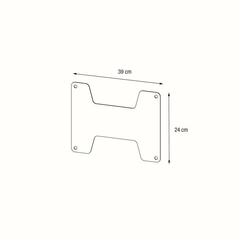 Interner Anschluss für Hestera PLANTER DIVIDER Pflanzgefäß 100x40x80 cm