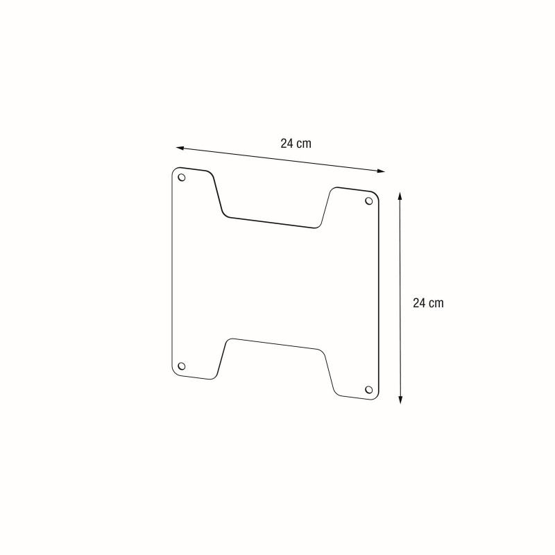 Interner Anschluss für Hestera PLANTER DIVIDER Pflanzgefäß 100x25x80 cm