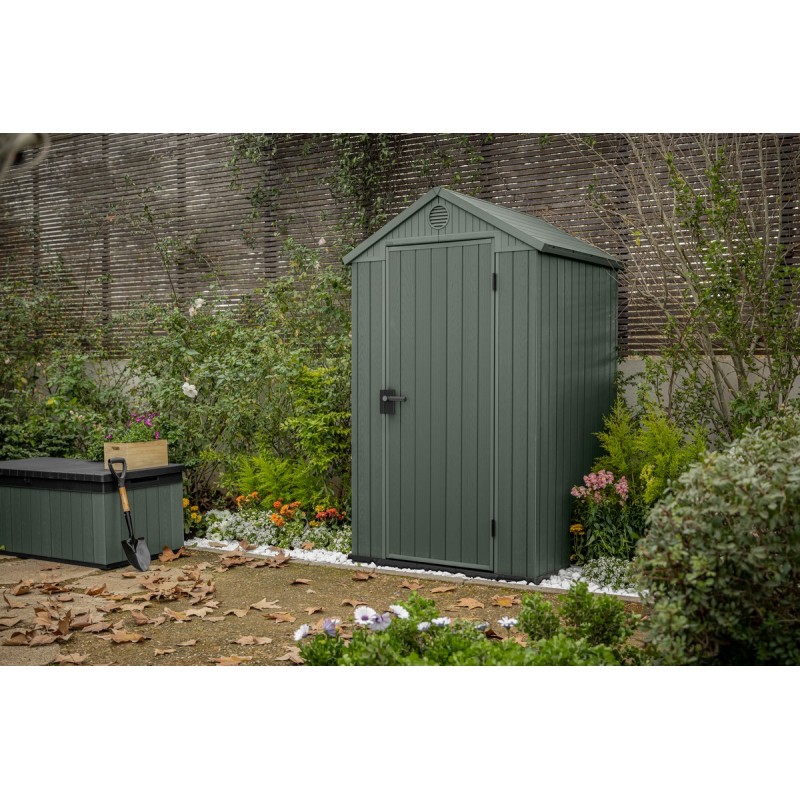 Keter Resin Garden Shed DARWIN 4x4 Green