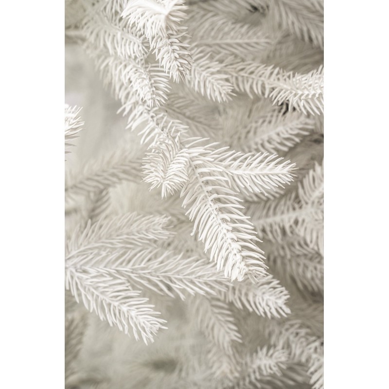 Lincoln White Christmas tree h180Ø110cm PE