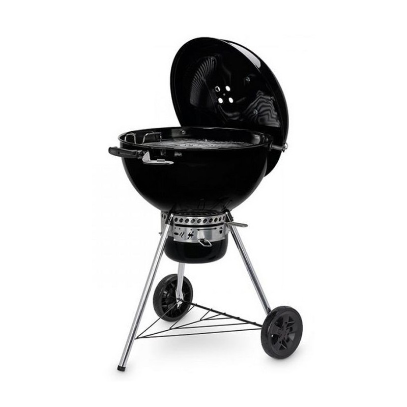 Weber Holzkohlegrill Master-Touch 57 cm GBS E-5750 Schwarz Art.-Nr. 14701053 + Holzkörbe Art.-Nr. 7403