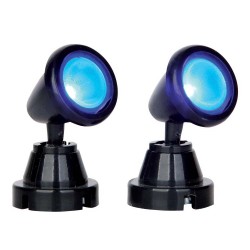 Round Spot Light Blue Set of 2 Ref. 54945