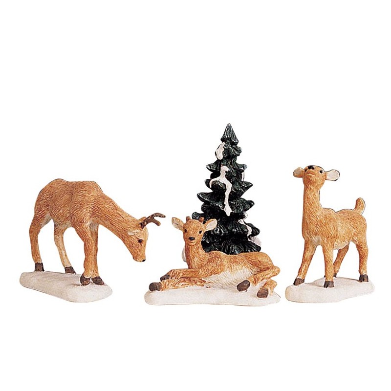 Dad and Fawns Set of 4 Art.-Nr. 92299